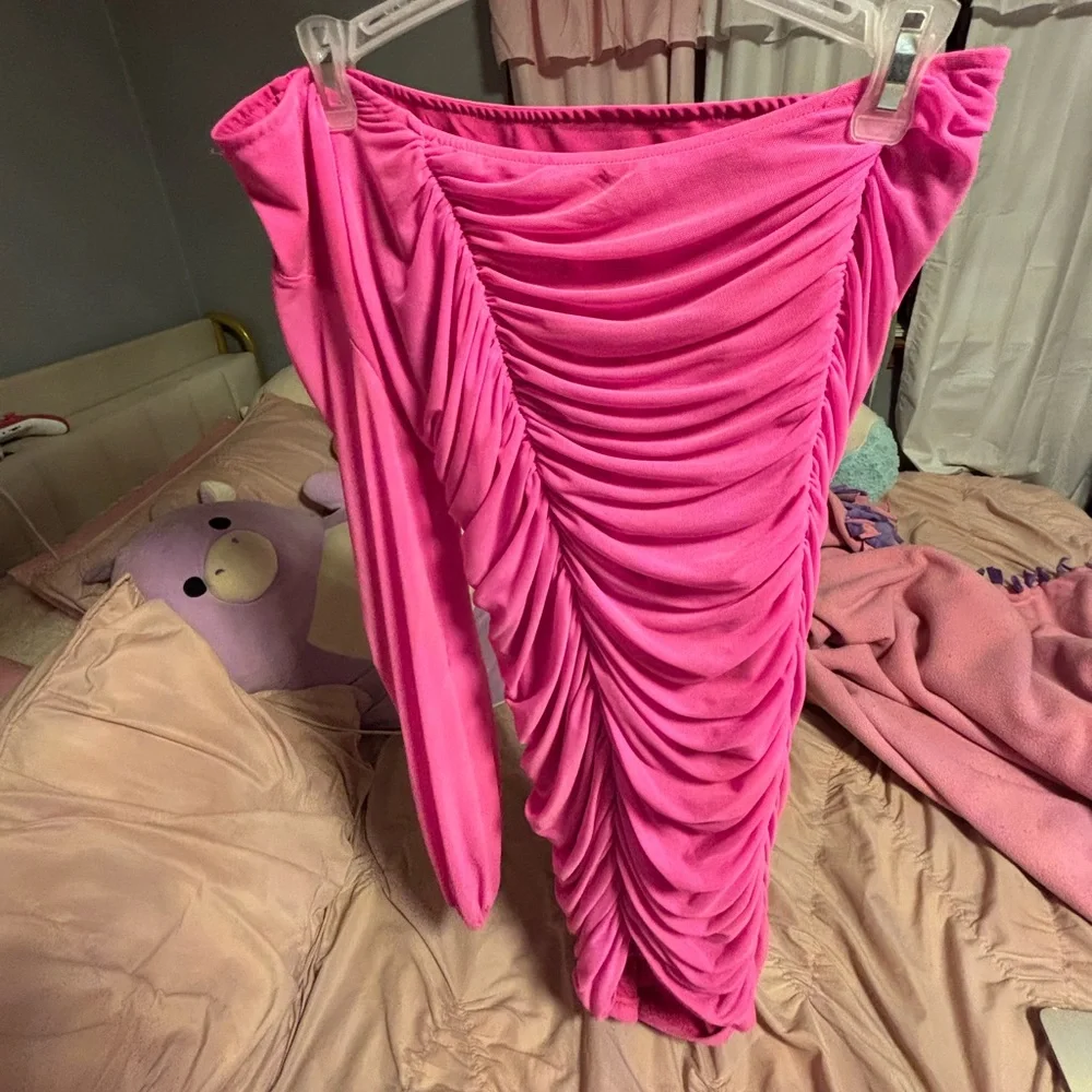 Pink Mini Dress - Picture 4 of 6